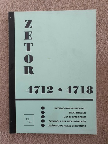 Zetor 4712 4718 tractor parts - tractor,