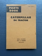 CATERPILLAR D4 TRACTOR PARTS